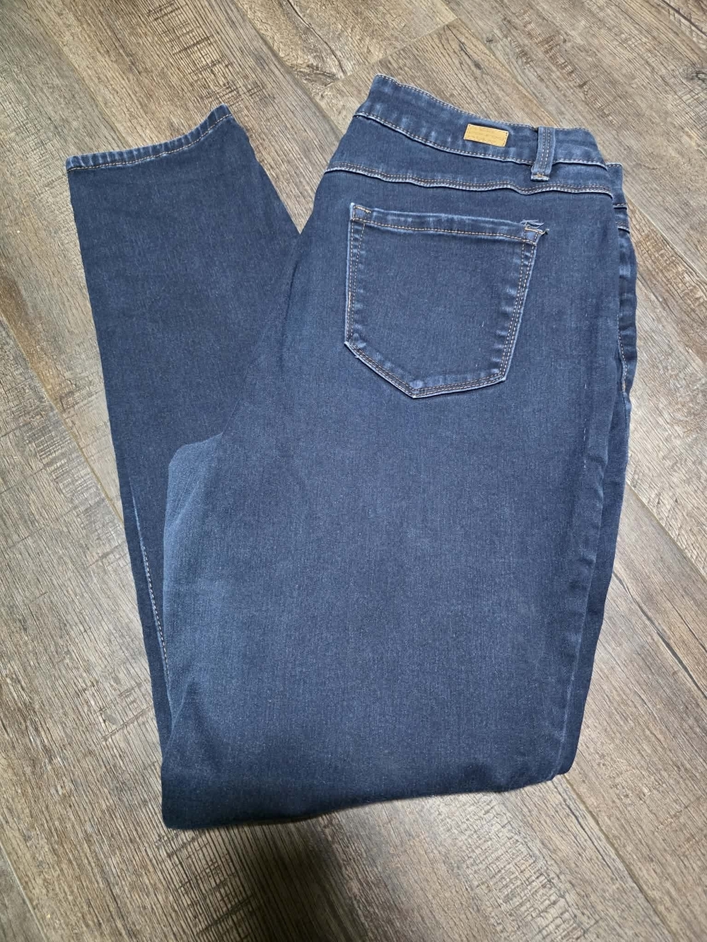 Slim Fit Women’s Denim Skinny Jeans — Dark Blue